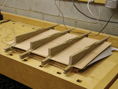 Gluing Soundboard